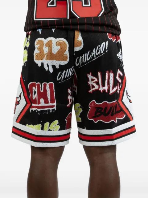 NBA Chicago Bulls 1997 Slap Sticker Swingman shorts by MITCHELL&NESS