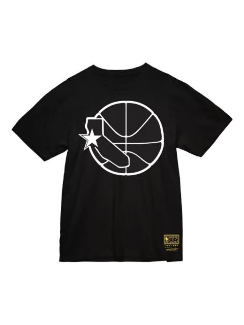 NBA Golden State Warriors Hardwood Classics "Black" t-shirt by MITCHELL&NESS