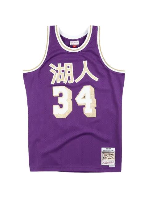 NBA Los Angeles Lakers Shaquille O'Neal 1996 Chinese New Year Swingman jersey by MITCHELL&NESS
