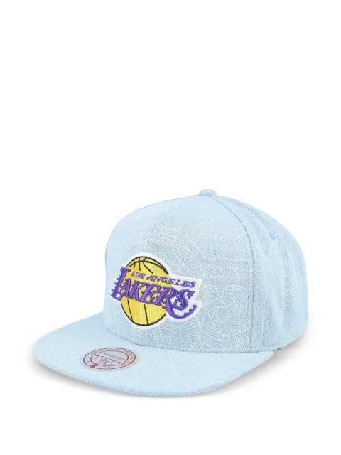 NBA Los Angeles Lakers stitcher snapback cap by MITCHELL&NESS