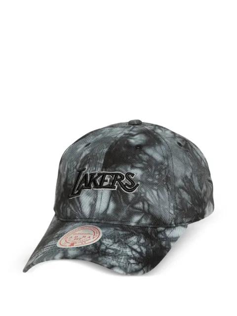 NBA Los Angeles Lakers tie dye dad cap by MITCHELL&NESS