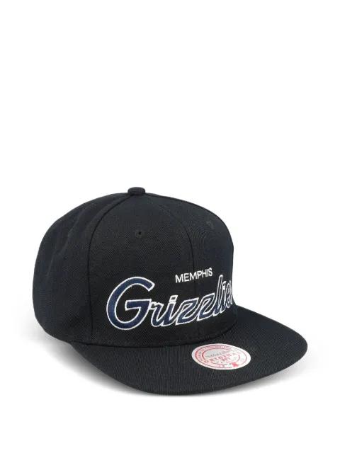 NBA Memphis Grizzlies team script snapback cap by MITCHELL&NESS