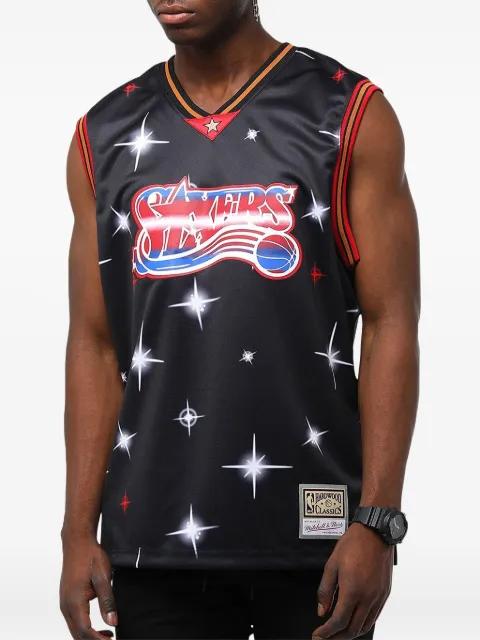 NBA Philadelphia 76ers Airbrush tank top by MITCHELL&NESS