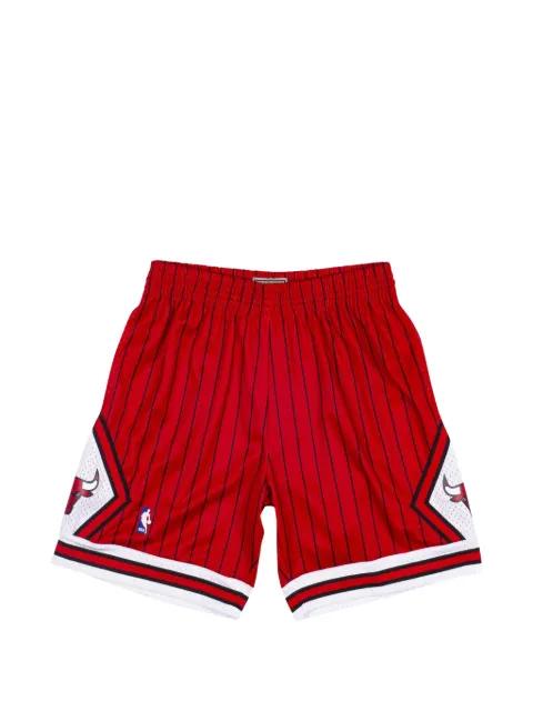 NBA Reload swingman striped-pattern shorts by MITCHELL&NESS