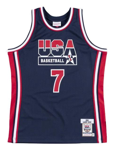 NBA Team USA 1992 Larry Bird basketball tank top by MITCHELL&NESS
