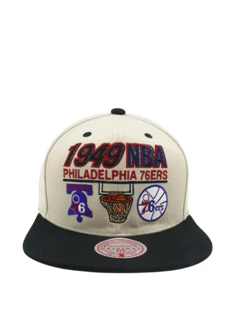 NBA embroidered snapback cap by MITCHELL&NESS