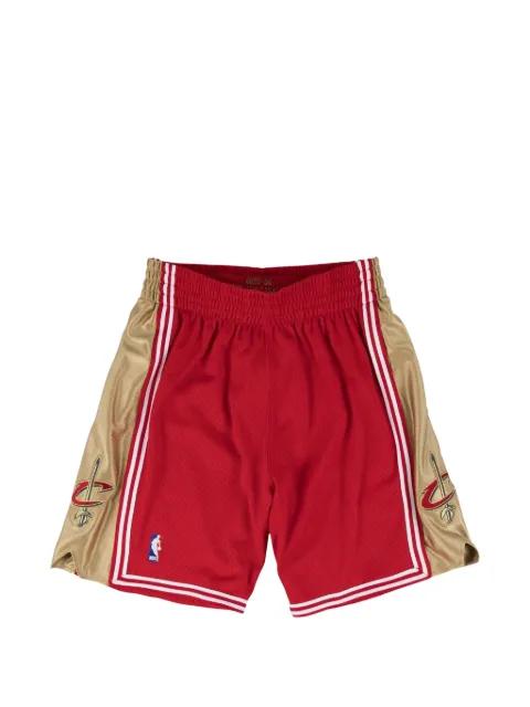NBA panelled logo shorts by MITCHELL&NESS