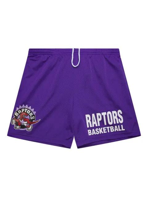 NBA raptors mesh logo shorts by MITCHELL&NESS