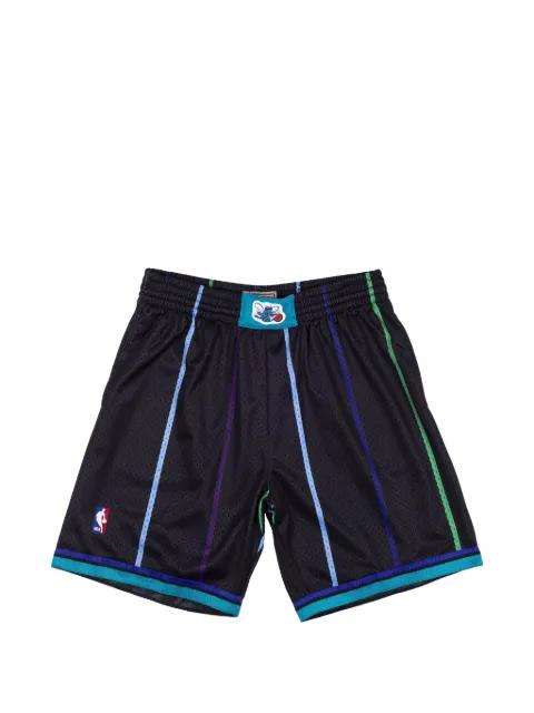 NBA striped basketball shorts by MITCHELL&NESS