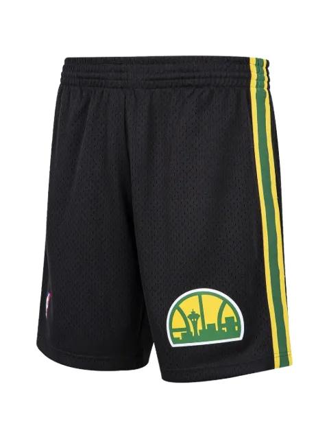 NBA swingman striped shorts by MITCHELL&NESS