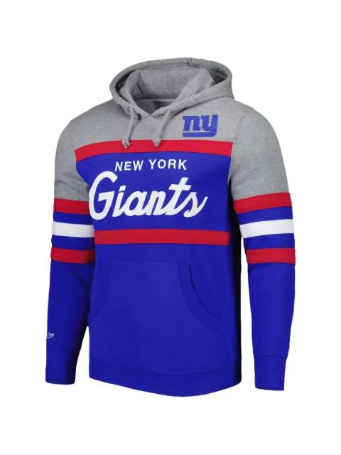 NFL Giants striped hoodie by MITCHELL&NESS