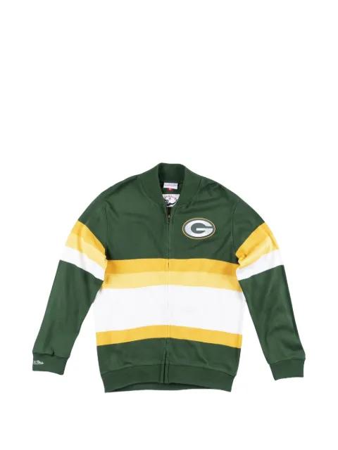 NFL front stripe full zip sweatshirt by MITCHELL&NESS