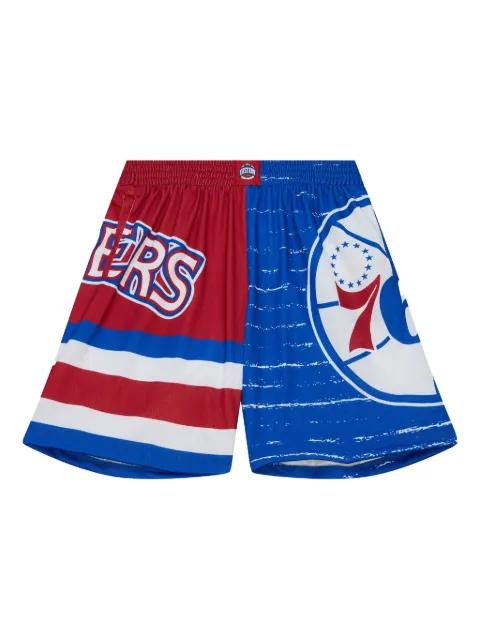 Philadelphia 76ers Royal Jumbotron 3.0 shorts by MITCHELL&NESS