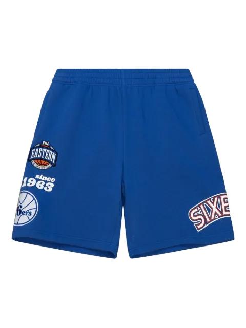 Philadelphia 76ers Royal Team Origins shorts by MITCHELL&NESS