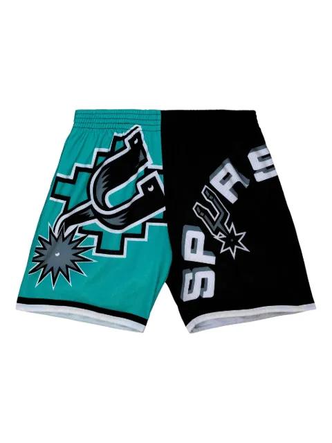 San Antonio Spurs Big Face 5.0 shorts by MITCHELL&NESS