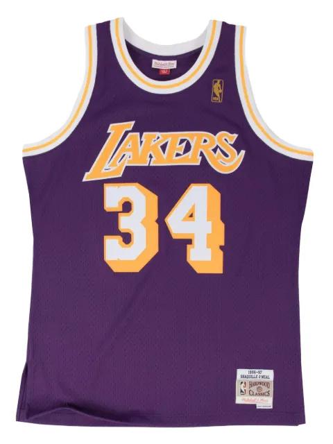 Shaquille O'Neal NBA Los Angeles Lakers 1996 Road Swingman tank top by MITCHELL&NESS
