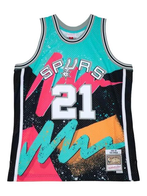 Tim Duncan NBA San Antonio Spurs 1998 Hyper Hoops Swingman tank top by MITCHELL&NESS