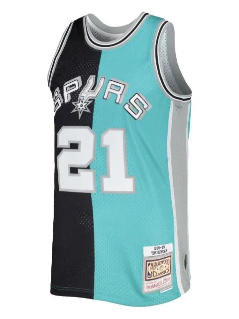 Tim Duncan NBA San Antonio Spurs 1998 Swingman tank top by MITCHELL&NESS