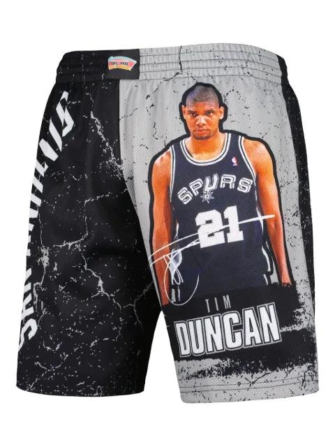 Tim Duncan San Antonio Spurs Hardwood Classics shorts by MITCHELL&NESS