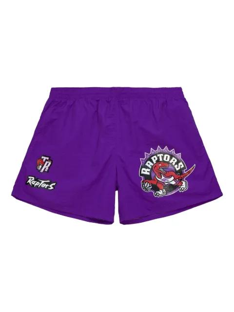 Toronto Raptors Hardwood Classics Gameday shorts by MITCHELL&NESS