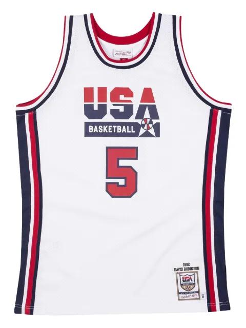 USA 1992 David Robinson basketball jersey by MITCHELL&NESS