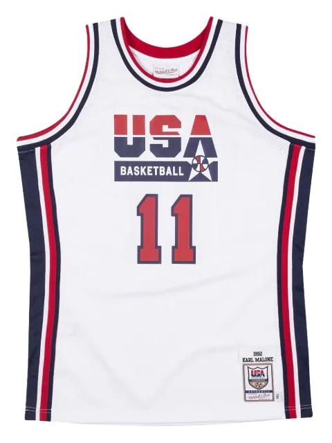 USA 1992 Karl Malone basketball jersey by MITCHELL&NESS