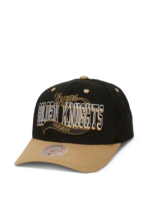 Vegas Golden Knights block tonal topstitching cap by MITCHELL&NESS
