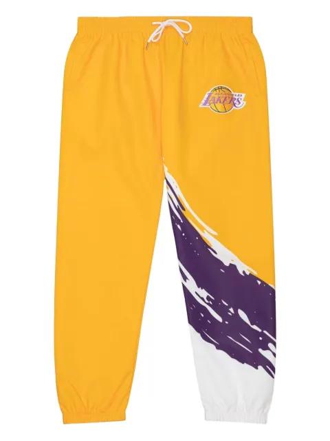 graphic-detail track pants by MITCHELL&NESS