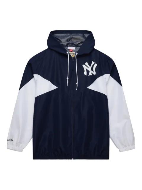 logo-detail windbreaker jacket by MITCHELL&NESS