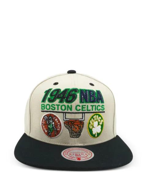 logo-embroidered cap by MITCHELL&NESS