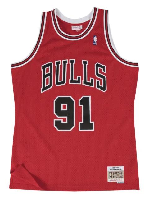 x Bulls logo-print vest by MITCHELL&NESS