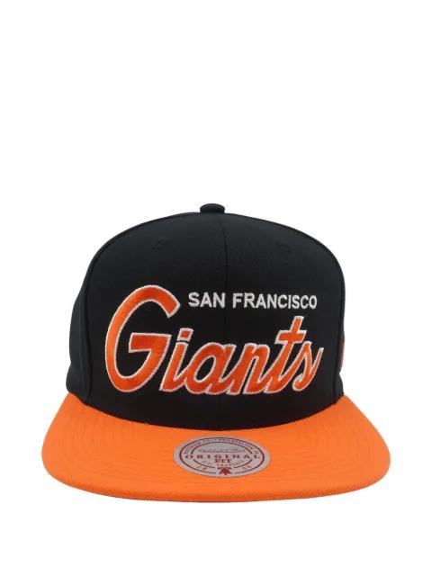 x Giants embroidered-script baseball cap by MITCHELL&NESS