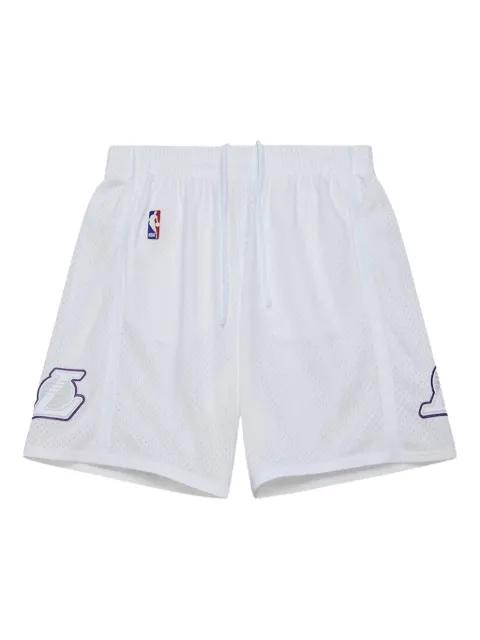 x LA Lakers graphic shorts by MITCHELL&NESS
