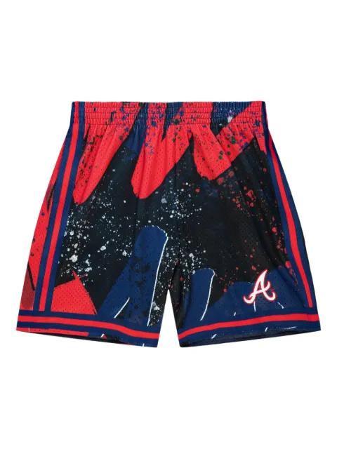 x MLB Atlanta Braves  Hyper Hoops shorts by MITCHELL&NESS
