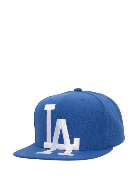 x MLB Dodgers XL ogo flat peak baseball cap by MITCHELL&NESS