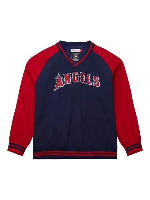 x MLB Los Angeles Angels V-Neck pullover by MITCHELL&NESS