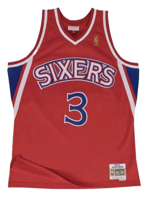 x NBA 76ers 96 Allen Iverson Swingman Road tank top by MITCHELL&NESS