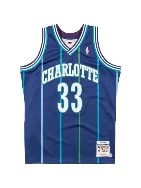 x NBA Alonzo Mourning 1994 Charlotte Hornets top by MITCHELL&NESS