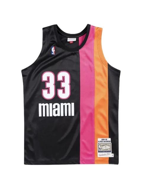 x NBA Alonzo Mourning 2005-06 Miami Heat Alternate top by MITCHELL&NESS