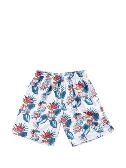 x NBA Boston Celtics floral-print shorts by MITCHELL&NESS