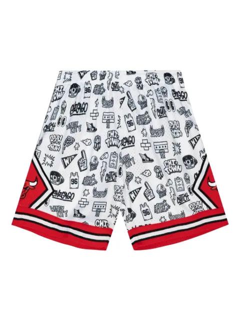 x NBA Chicago Bulls 1997 Doodle Swingman shorts by MITCHELL&NESS