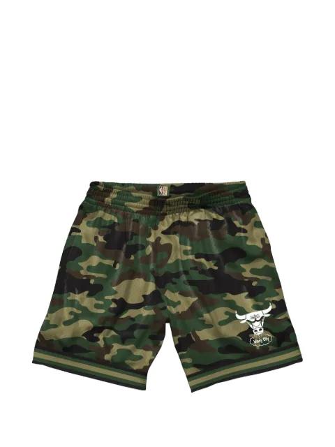 x NBA Chicago Bulls camouflage-print shorts by MITCHELL&NESS