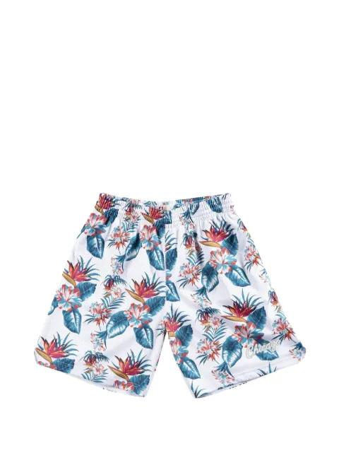 x NBA Chicago Bulls floral-print shorts by MITCHELL&NESS