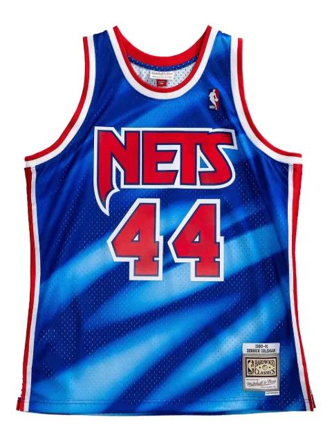 x NBA Derrick Coleman New Jersey Nets 1990-91 swingman jersey by MITCHELL&NESS