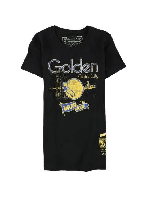 x NBA Golden State Warriors WoGate City T-shirt by MITCHELL&NESS