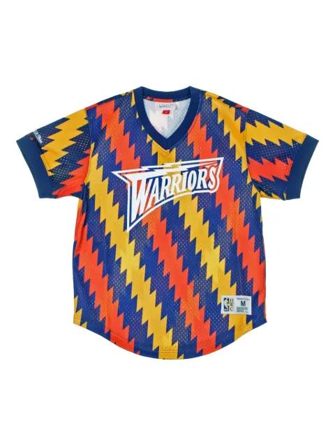 x NBA Golden State Warriors Wordmark T-shirt by MITCHELL&NESS