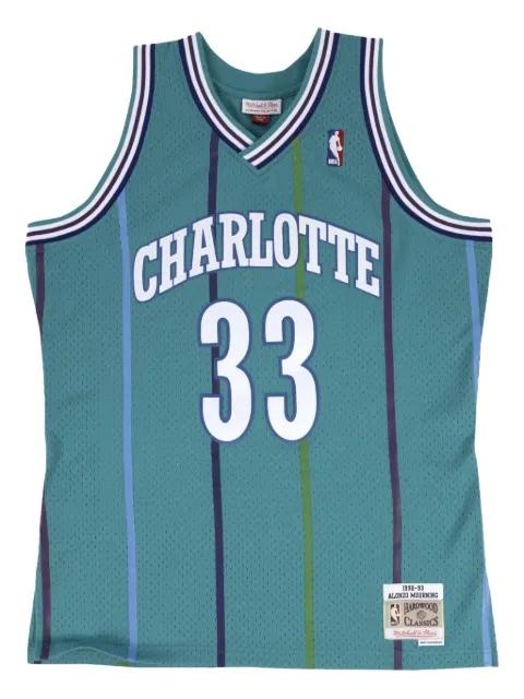 x NBA Hornets 92 Alonzo Mourning Swingman Road tank top by MITCHELL&NESS