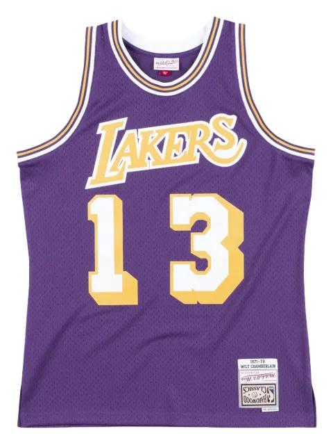 x NBA LA Lakers 71-72 Wilt Chamberlain Swingman tank top by MITCHELL&NESS