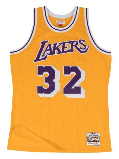 x NBA Lakers 84 Magic Johnson Swingman Home tank top by MITCHELL&NESS