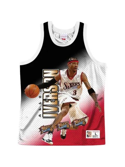 x NBA Philadelphia 76ers Allen Iverson jersey by MITCHELL&NESS